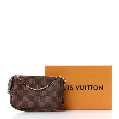 Louis Vuitton Damier Ebene Mini Pochette Accessories 11 of 11
