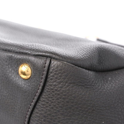 Prada Vitello Daino Hobo Argilla 10 of 15