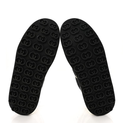 Gucci GG Monogram Mens 1977 Tennis Platform 52mm Sneakers 9 Black Mystic White 5 of 13