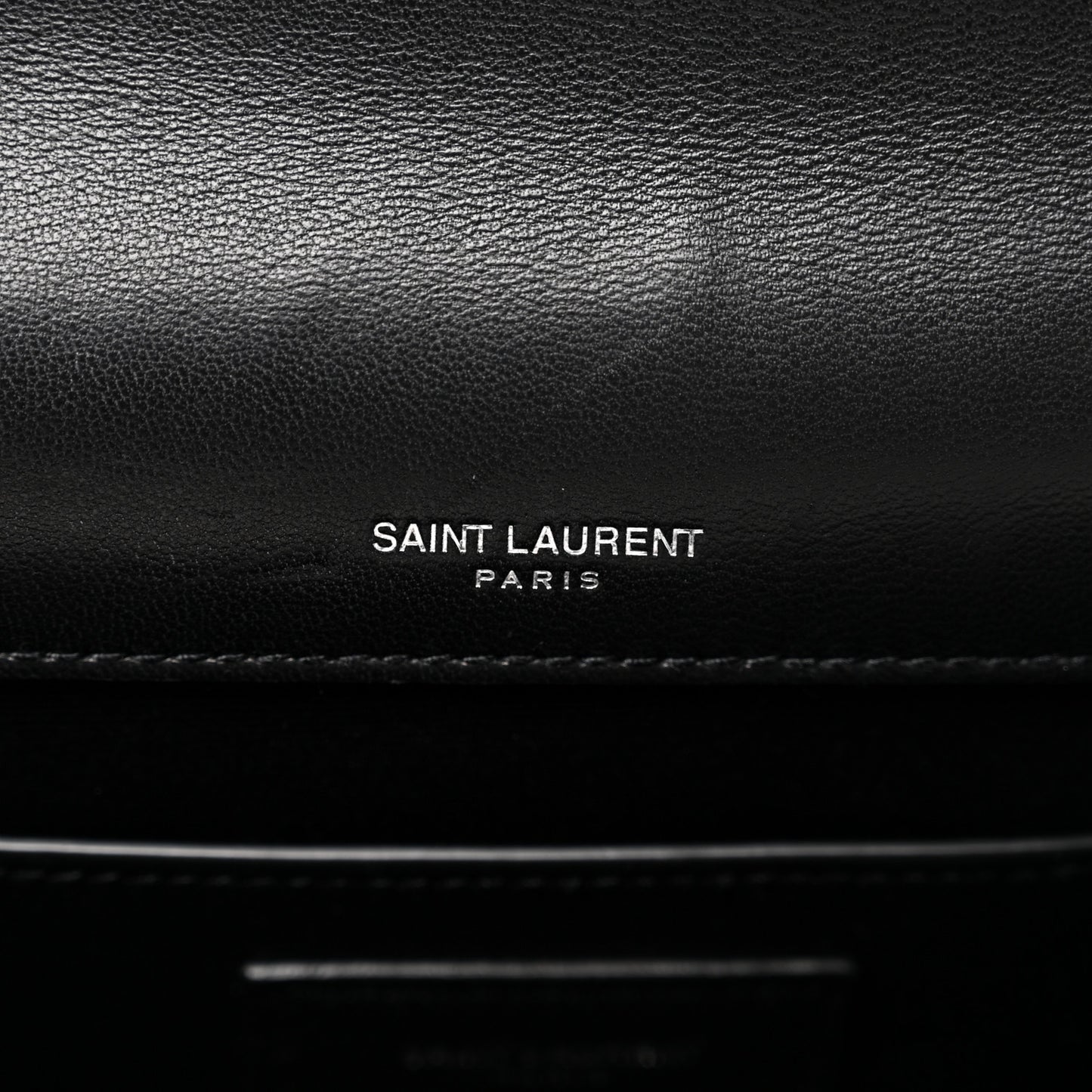 Lambskin Quilted Kate Clutch Black