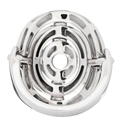 Bulgari 18K White Gold Astrale Cerchi Ring 53 6.5 4 of 7