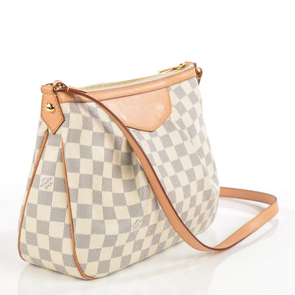 Louis Vuitton Damier Azur Siracusa PM 3 of 7