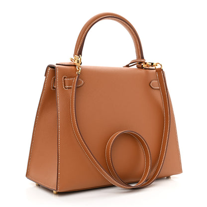 Hermes Epsom Kelly Sellier 28 Gold 3 of 13