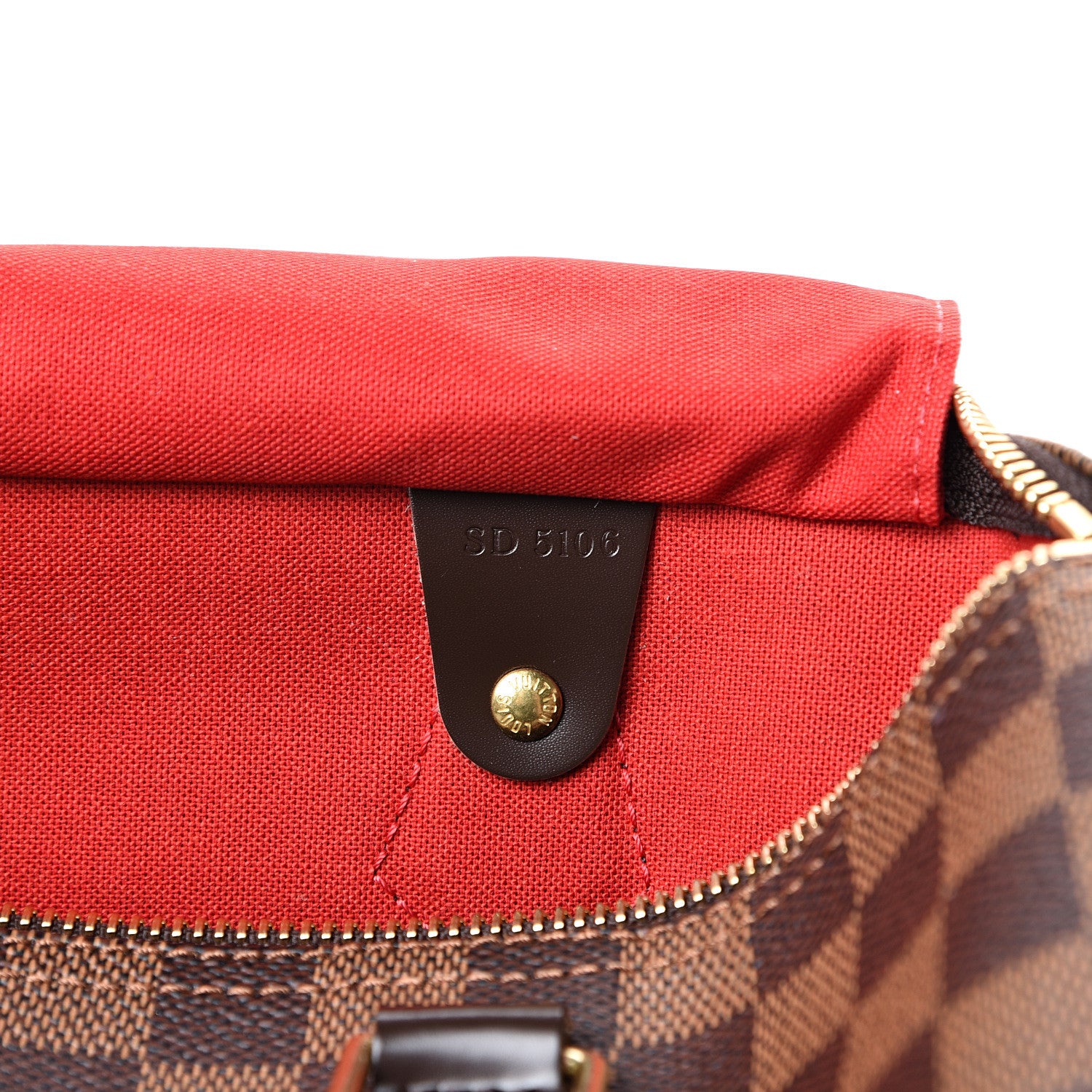 Louis Vuitton Damier Ebene Speedy 30 7 of 10