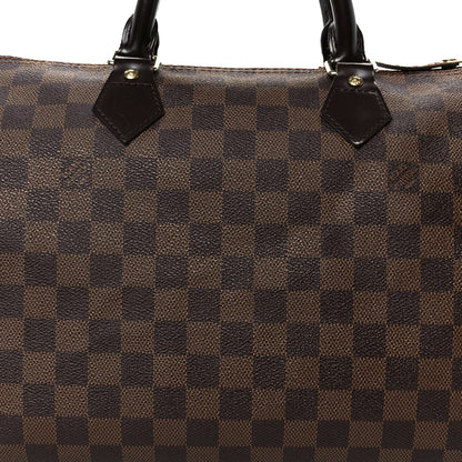 Louis Vuitton Damier Ebene Speedy 30 9 of 11