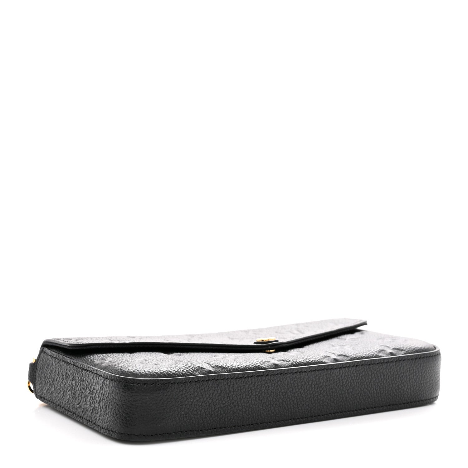 Louis Vuitton Empreinte Pochette Felicie Chain Wallet Black 5 of 12