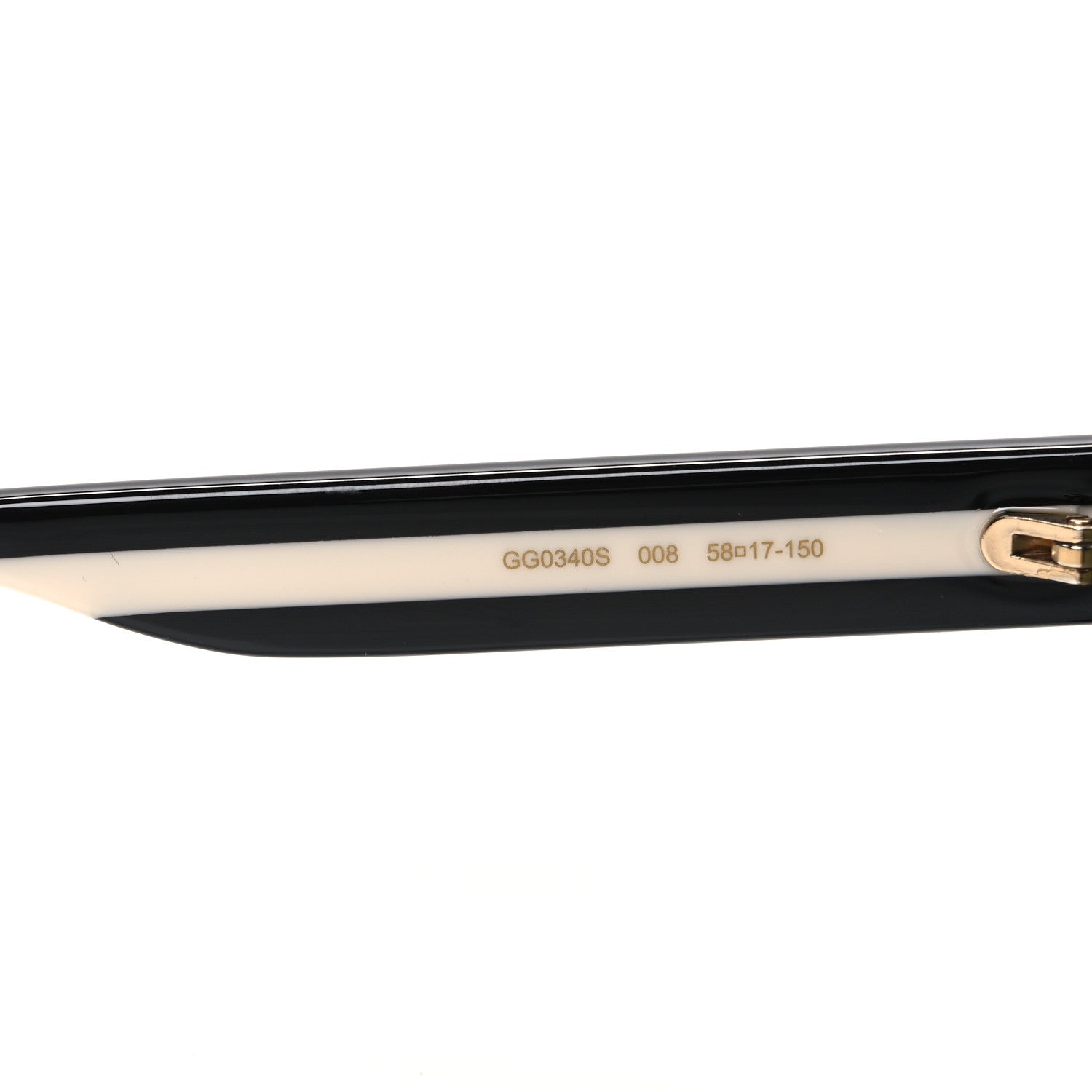 Gucci Acetate Square Frame Web Sunglasses GG0340S Havana 6 of 8