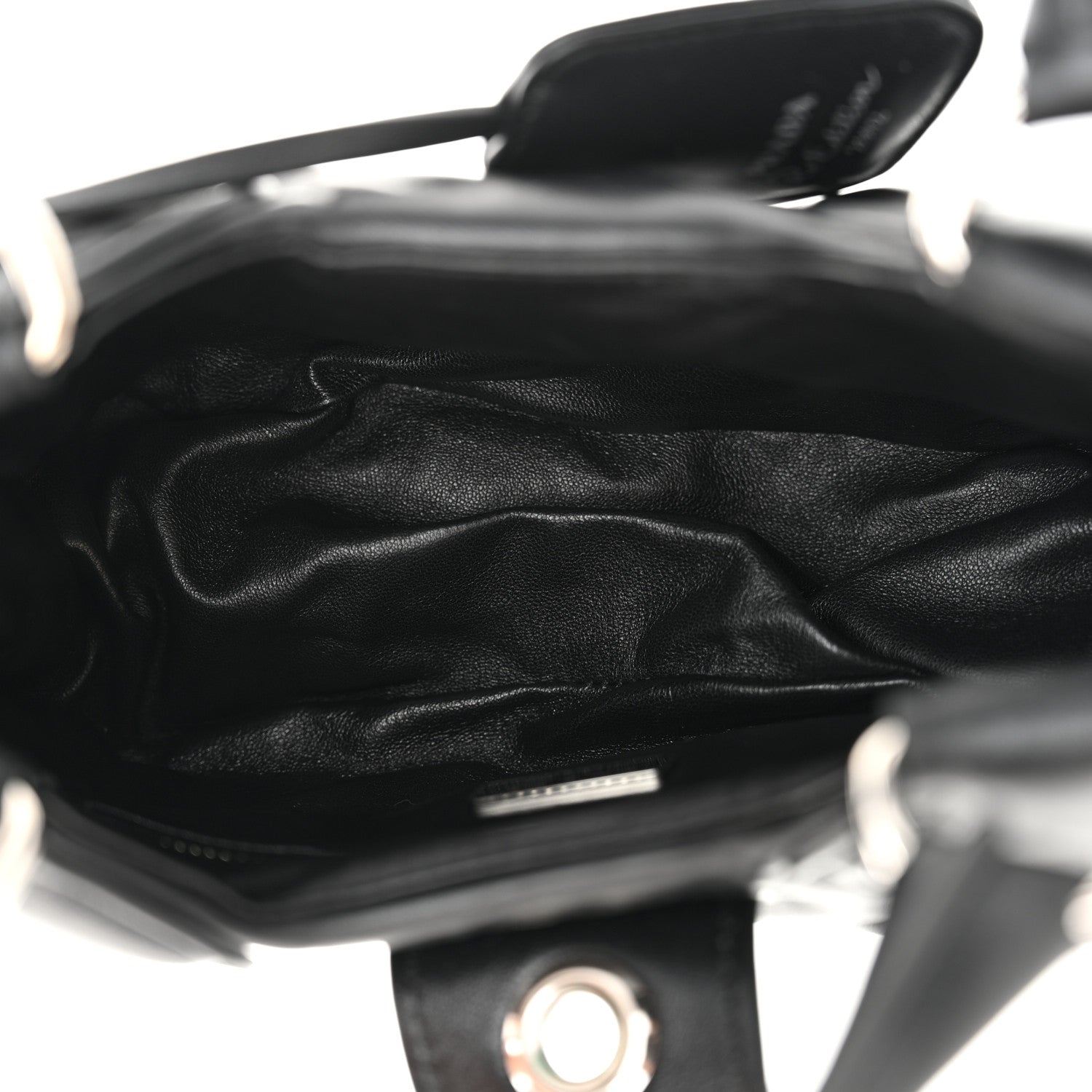 Prada Nappa Soft Padded Re-Edition 2002 Moon Bag Black 5 of 9