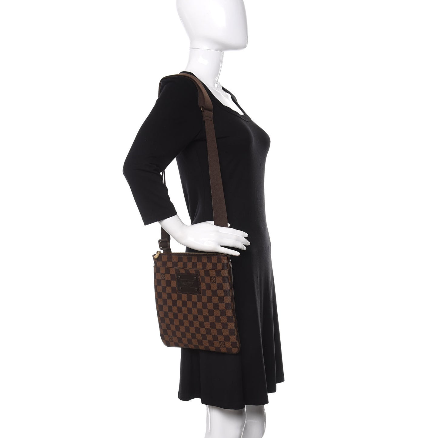 Damier Ebene Brooklyn Flat Pochette
