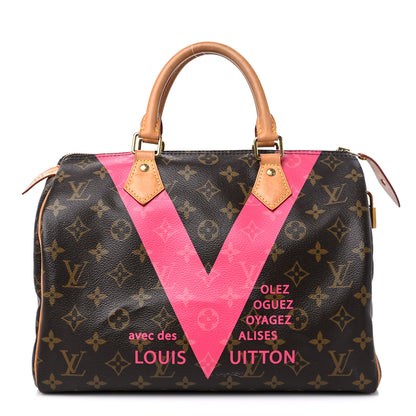 Louis Vuitton Monogram Speedy 30 V Grenade 1 of 16
