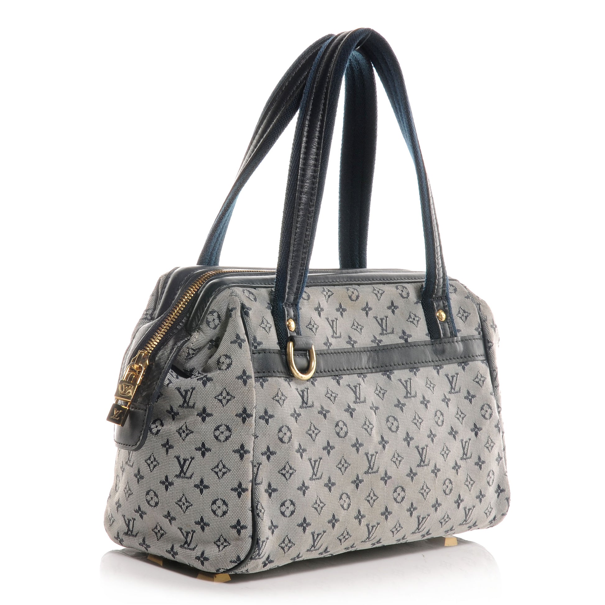 Louis Vuitton Mini Monogram Josephine PM Blue 3 of 9
