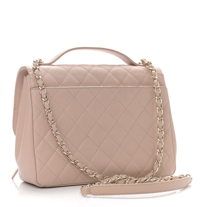 Chanel Caviar Quilted Large Business Affinity Flap Beige 3 of 18