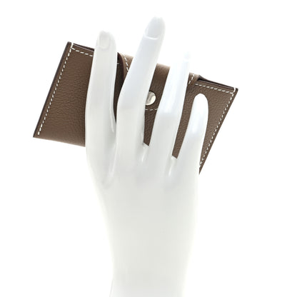 Hermes Evercolor Iliade Card Holder Etoupe 2 of 7