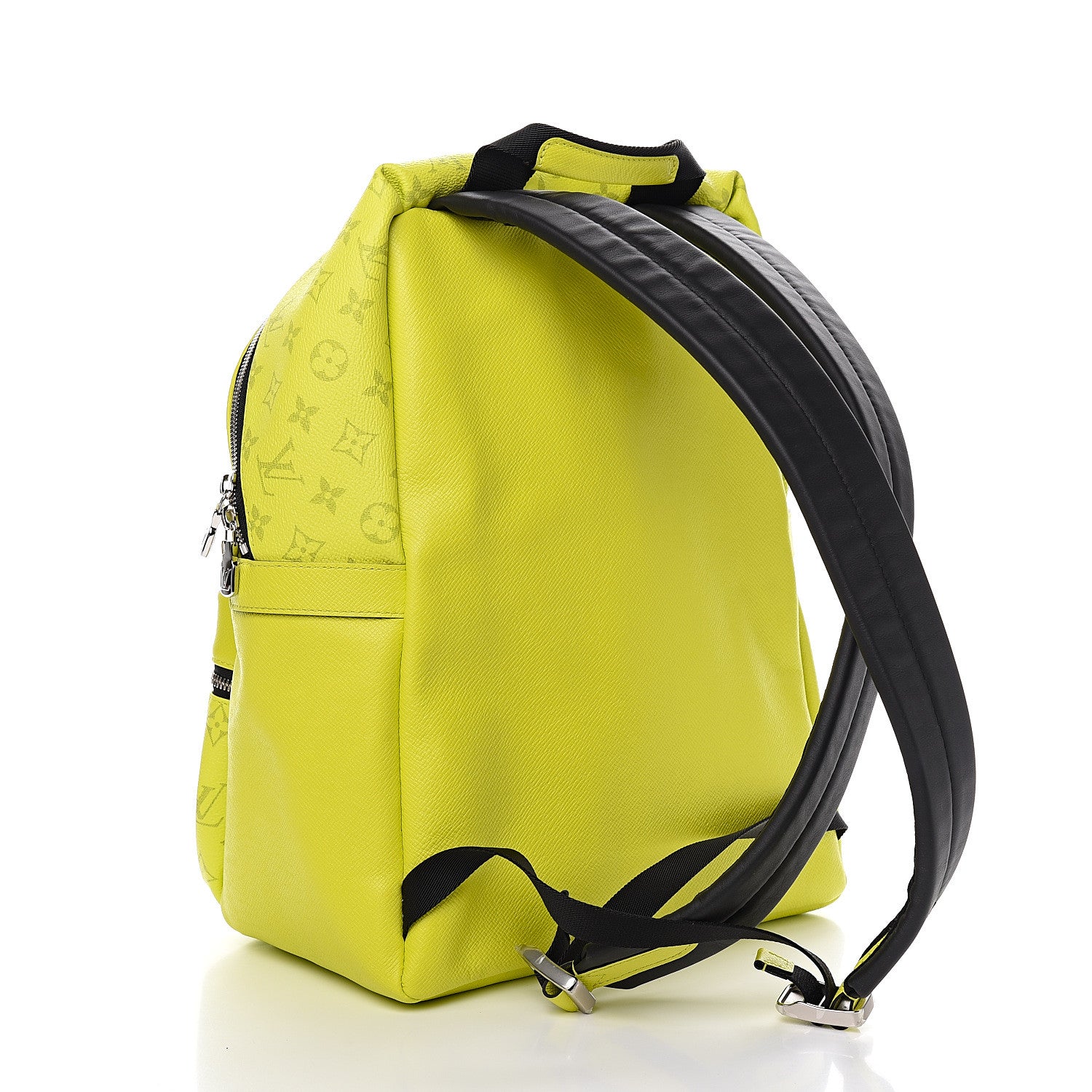 Louis Vuitton Taiga Monogram Discovery Backpack PM Yellow 2 of 8