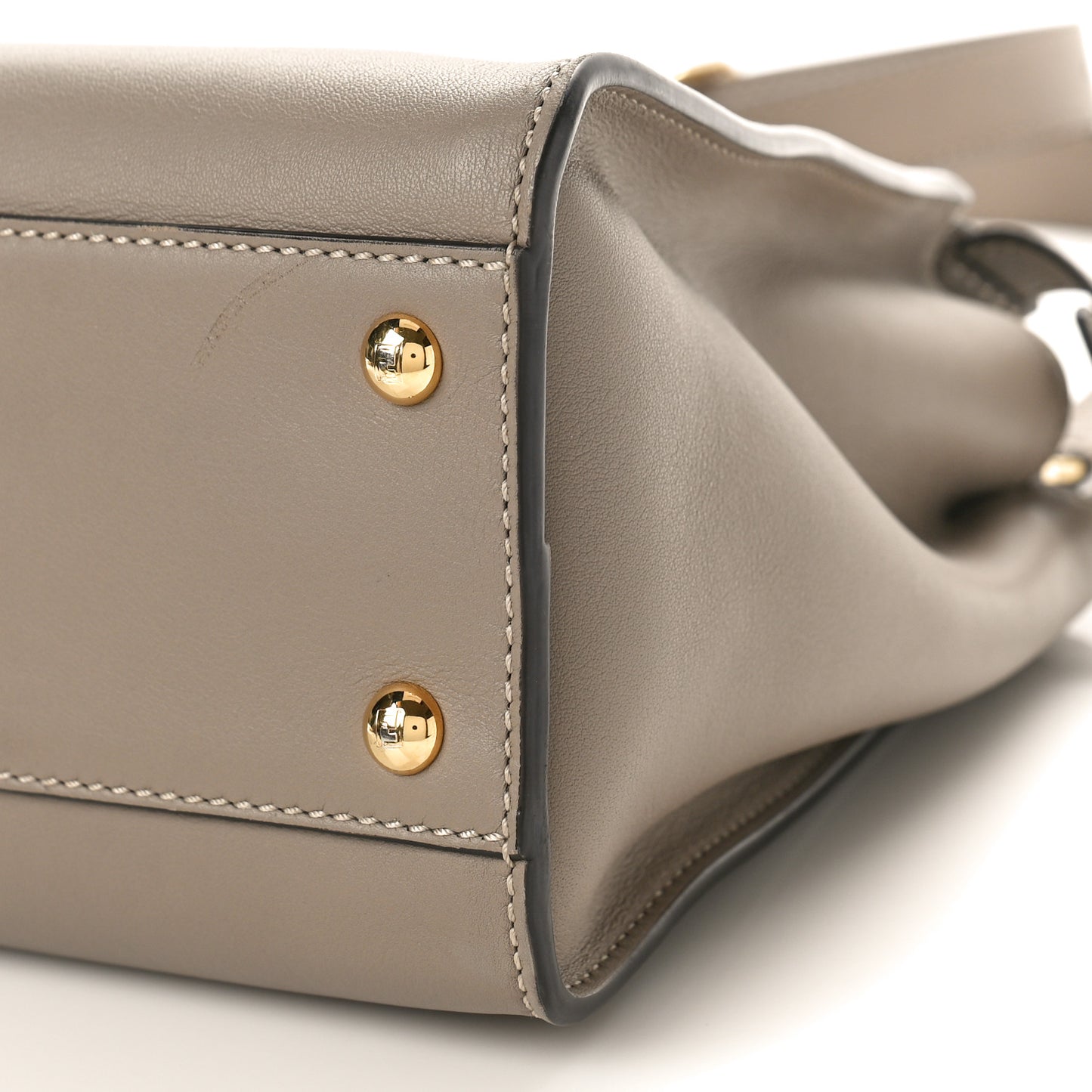 Vitello Seta Plexiglass Tortoise Medium Peekaboo Iconic Satchel Tortora