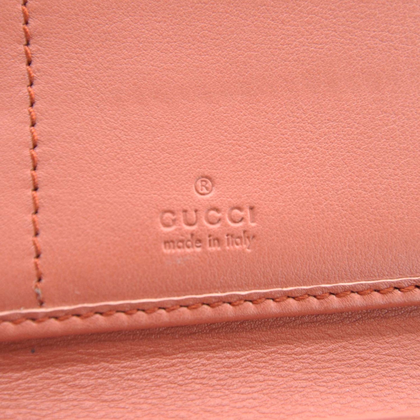Guccissima Continental Wallet Rose