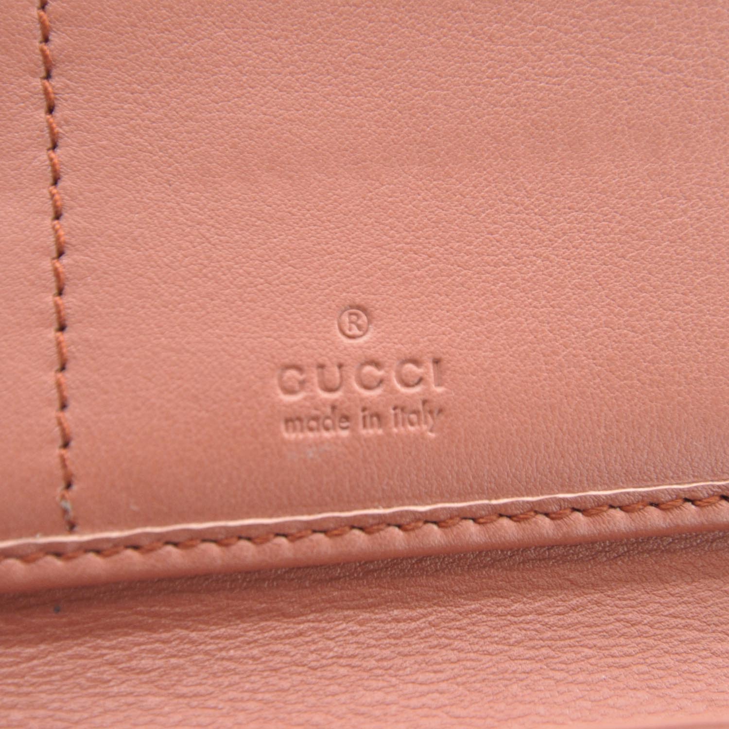 Gucci Guccissima Continental Wallet Rose 7 of 8