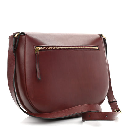 Celine Natural Calfskin Trotteur Messenger Bag Burgundy 3 of 11