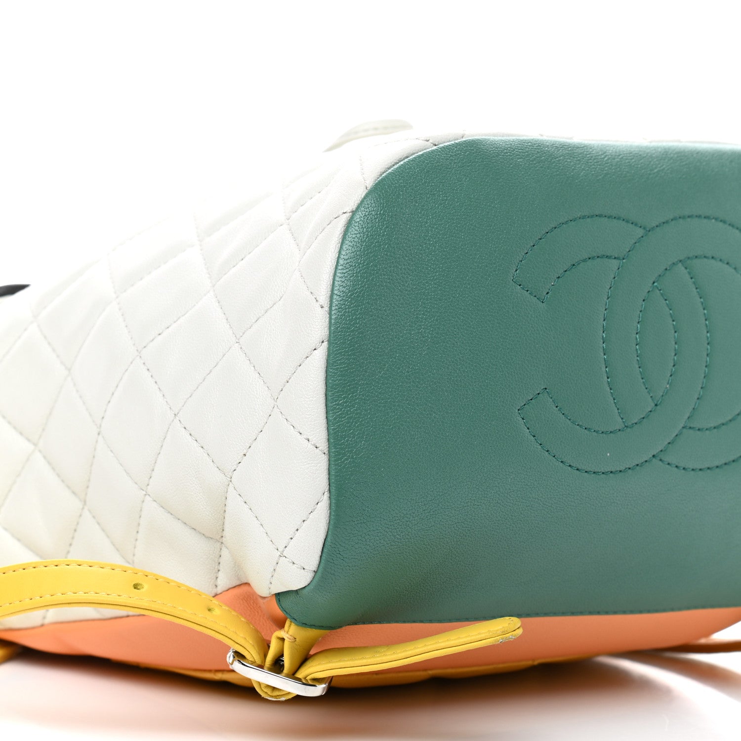 Chanel Lambskin Quilted Small Cuba Urban Spirit Backpack White 8 of 11