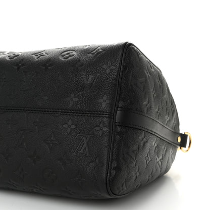 Louis Vuitton Empreinte Monogram Speedy Soft 30 Black 9 of 10