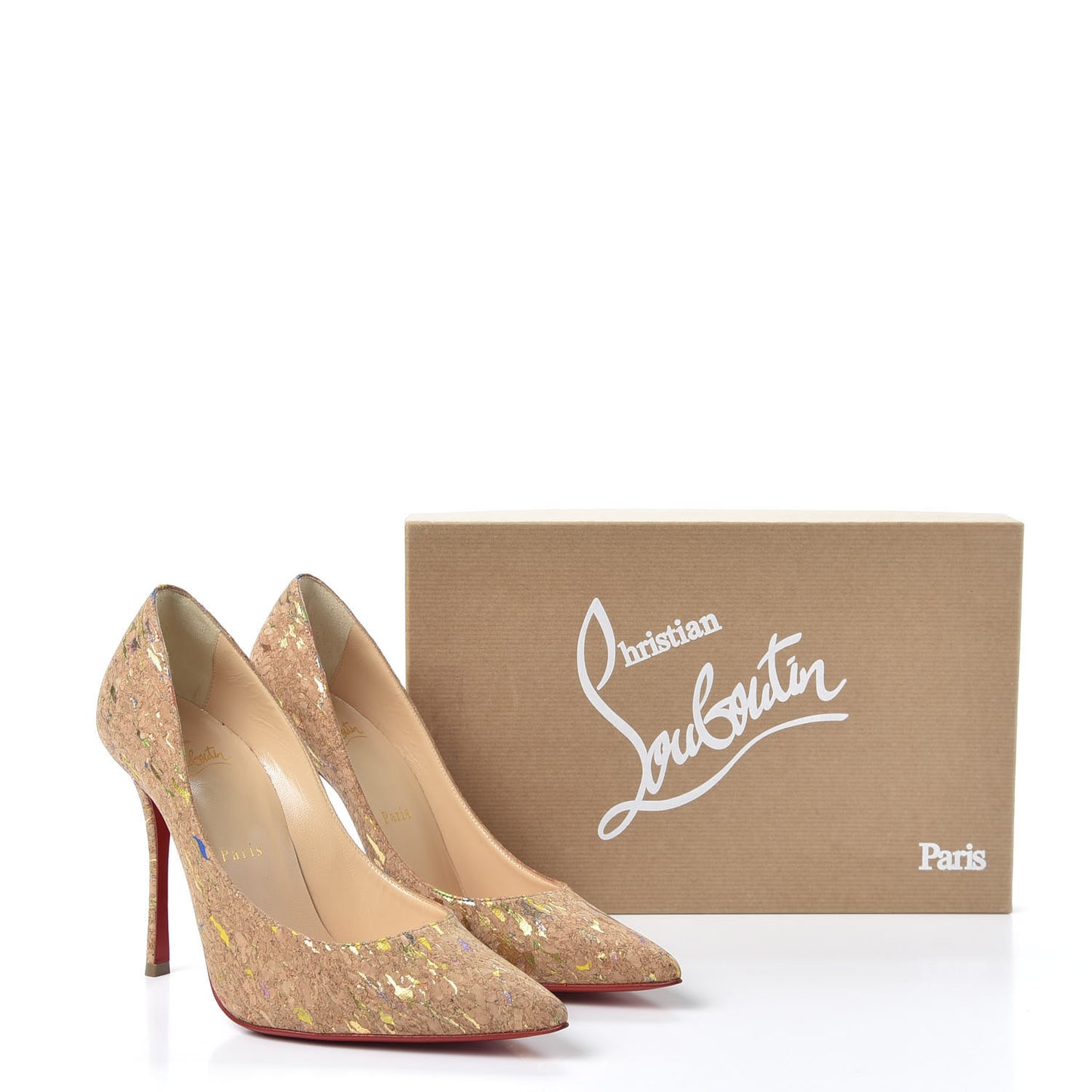 Liege Lame Decoltish 100 Pumps 37 Multicolor