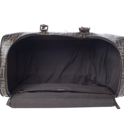 Fendi Zucca Spalmati Rolling Duffle Carry On Luggage Tobacco 6 of 10