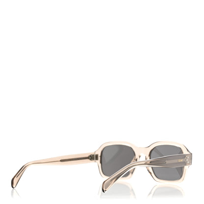 Celine Acetate Square Sunglasses CL40266U Beige Smoke 4 of 7
