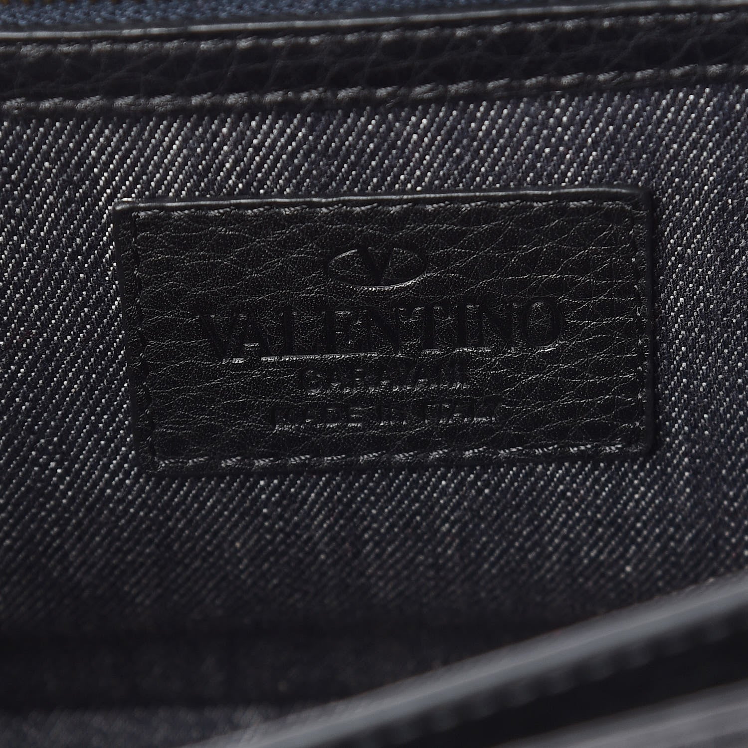 Valentino Garavani Denim B-Rockstud Flap Blue 8 of 9