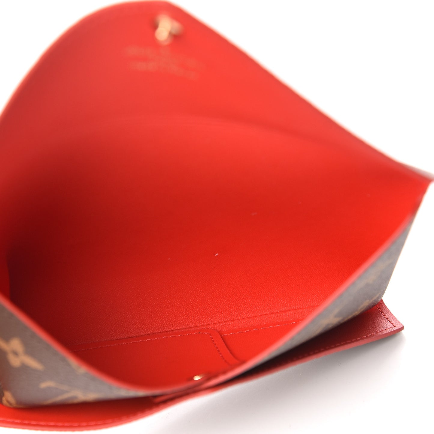 Monogram Medium Kirigami Pochette Insert Coquelicot