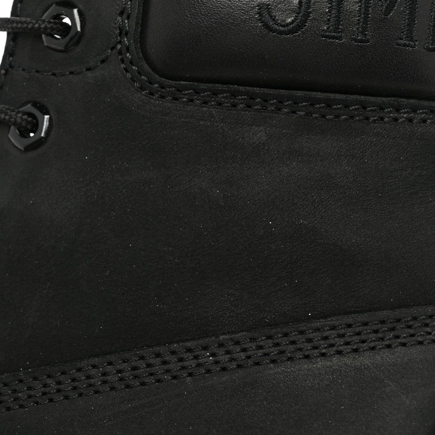 Jimmy Choo X TIMBERLAND Nubuck Glitter Ankle Boots 10 Black Gunmetal 12 of 12