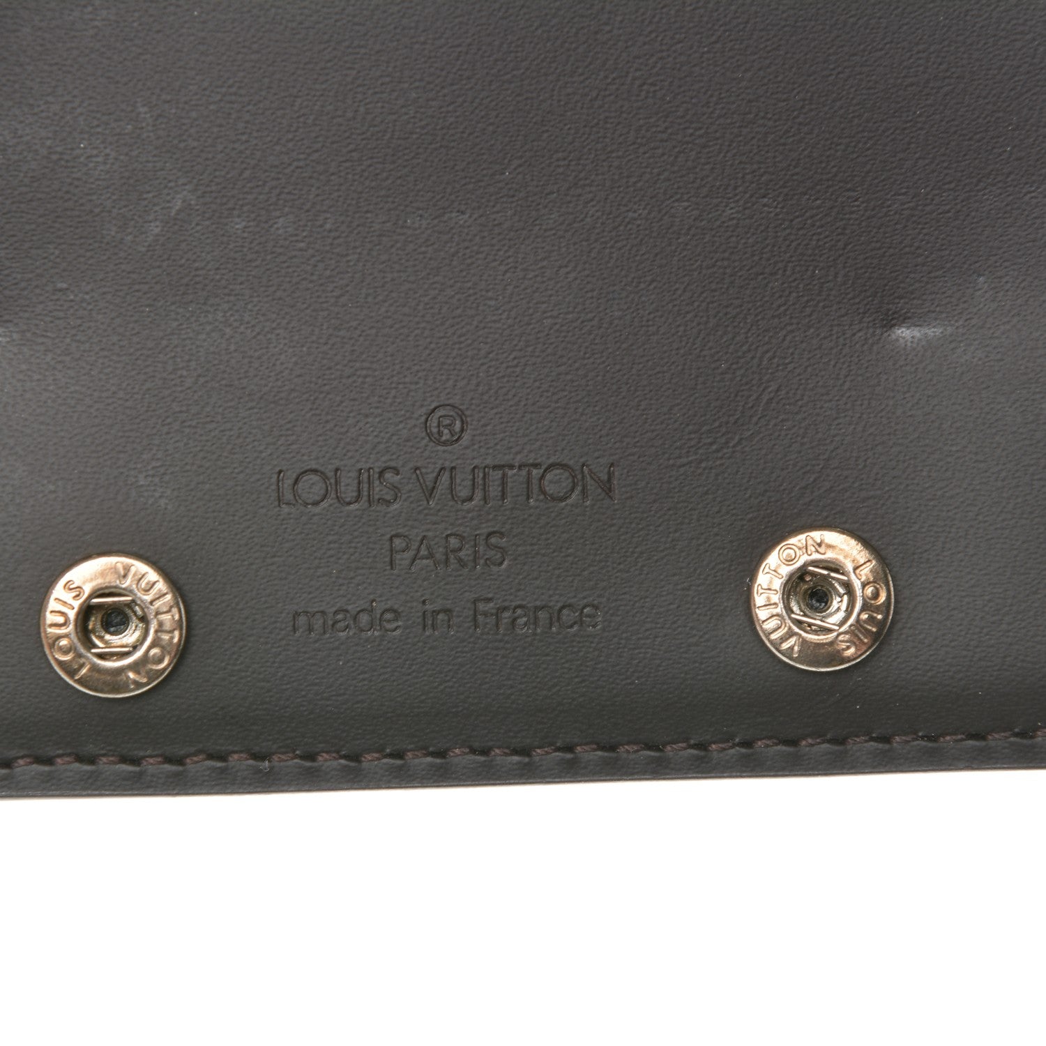 Louis Vuitton Monogram Glace Compact Wallet Cafe Brown 6 of 6