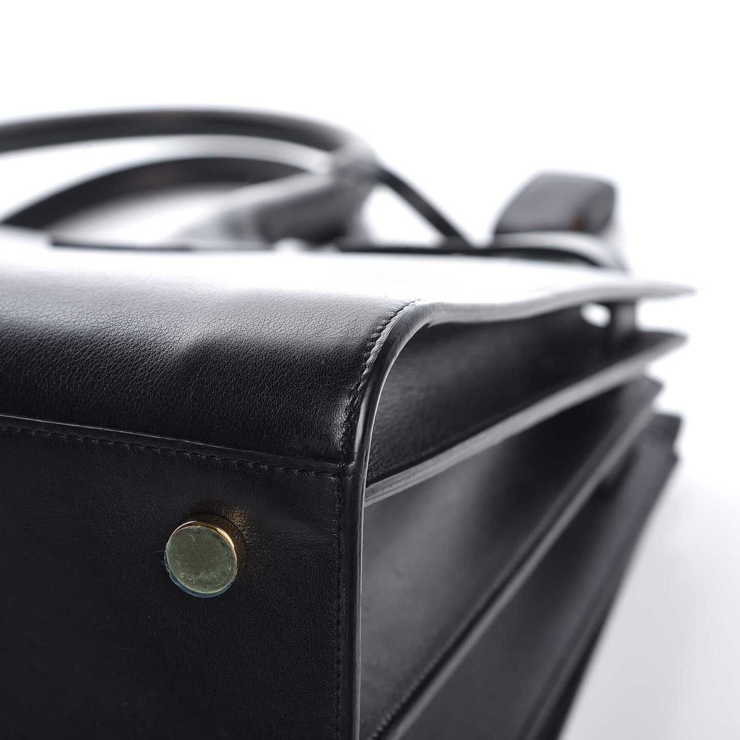 Calfskin Large Sac De Jour Carryall Black