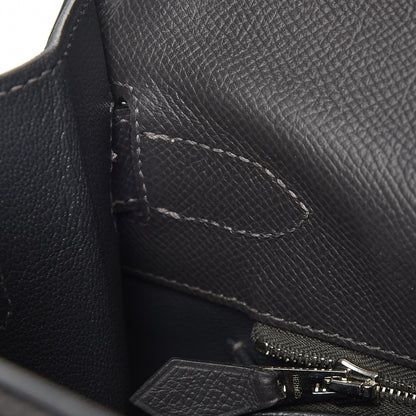 Hermes Epsom Kelly Sellier 40 Graphite 18 of 37