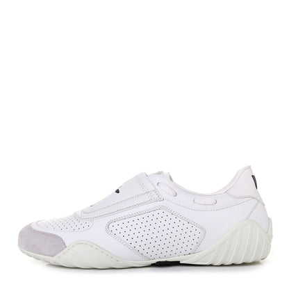 Christian Dior Smooth Calfskin Suede D-Fence Sneakers 37 White 1 of 4