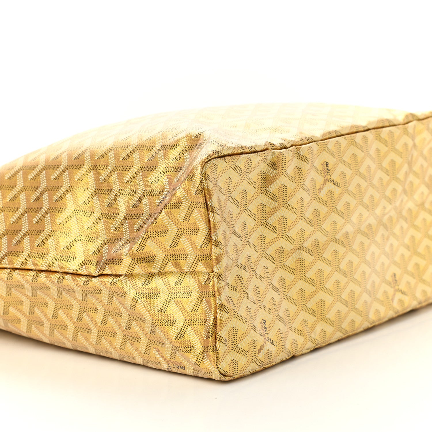 Goyard Goyardine Precious Metals Saint Louis PM Gold 11 of 11