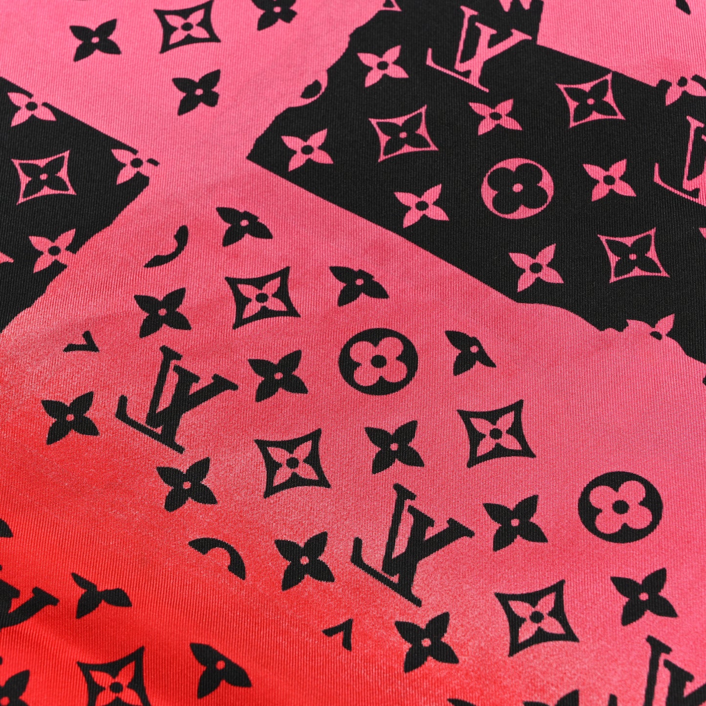 Silk Monogram Rising Confidential Square Scarf 70 Beige Multicolor