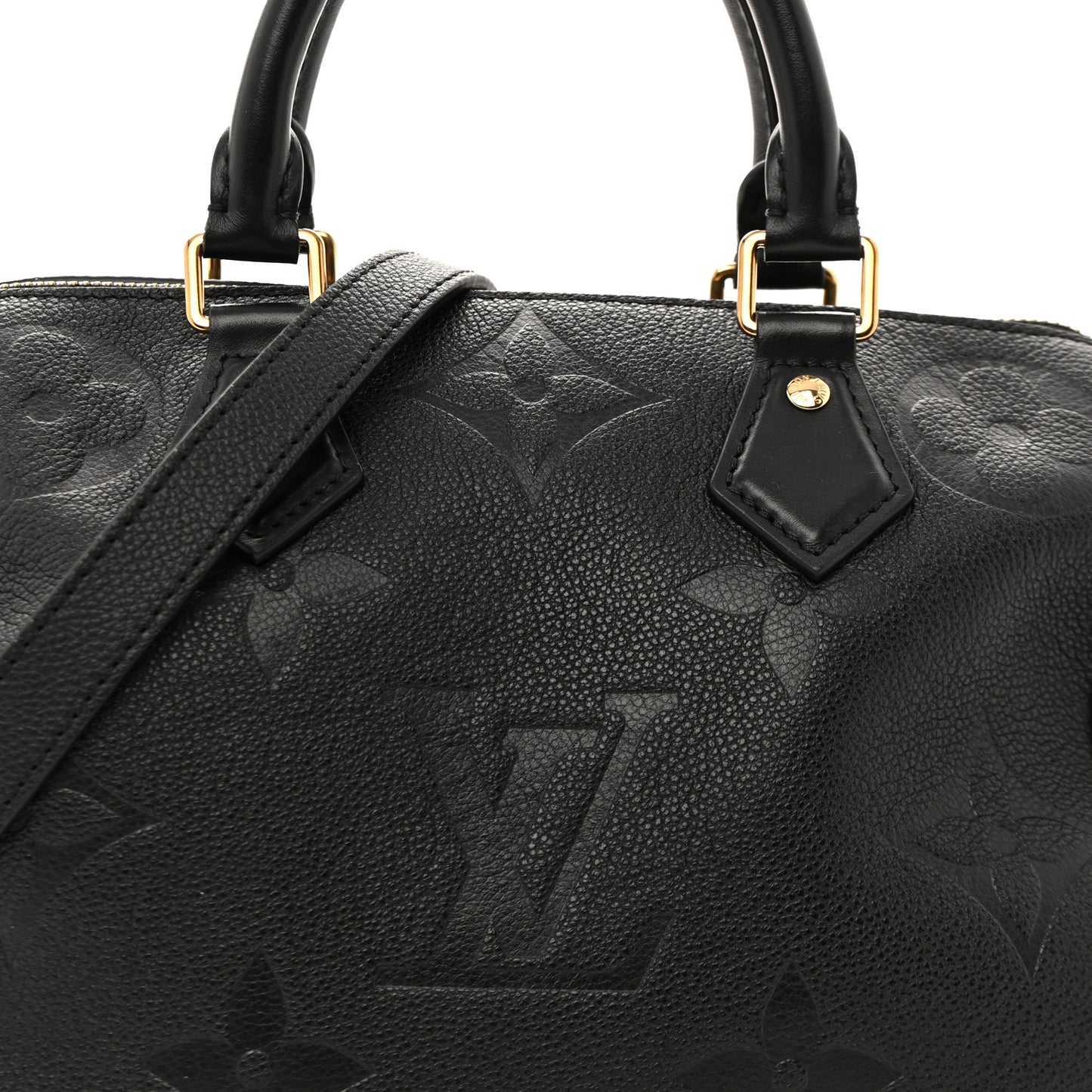 Empreinte Monogram Giant Speedy Bandouliere 25 Black