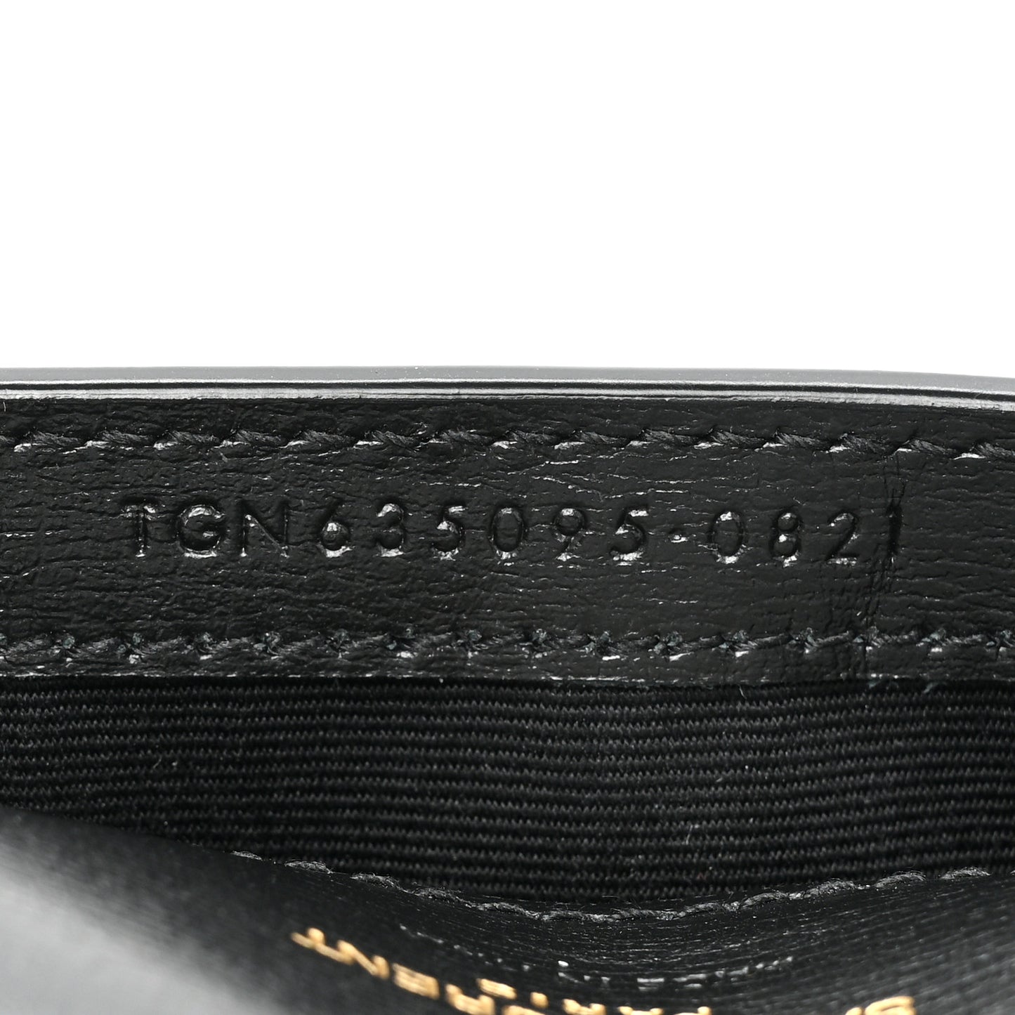 Smooth Calfskin Monogram Phone Holder Crossbody Black