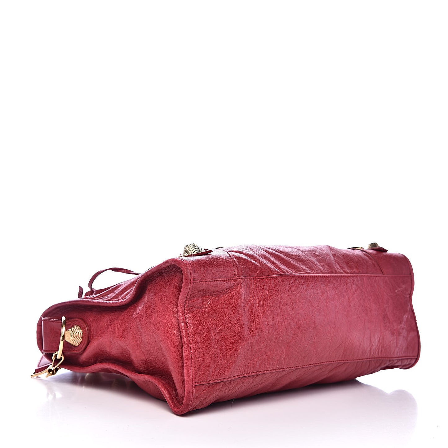 Agneau Giant 12 Gold Hardware City Pourpre