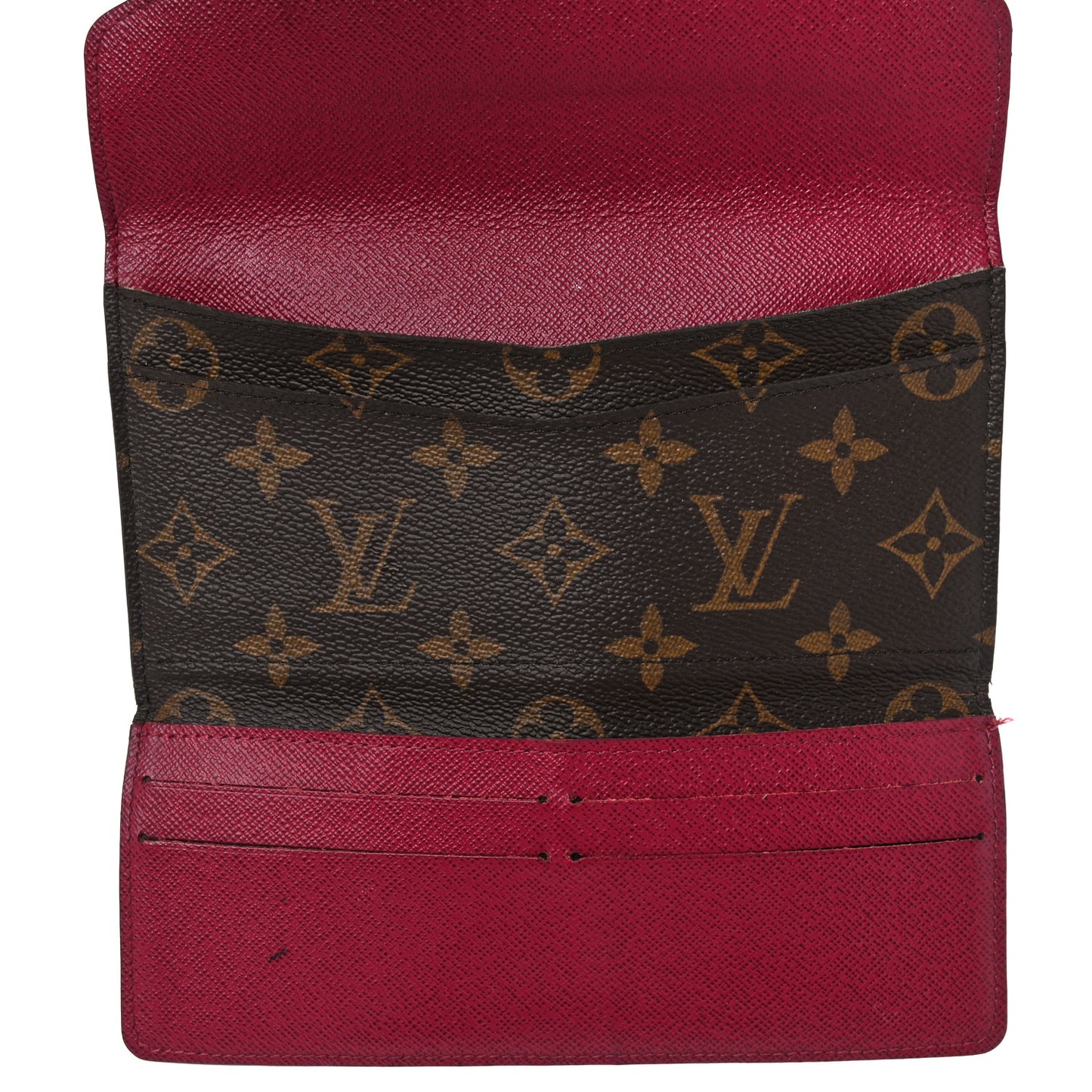 Monogram Josephine Wallet Fuchsia