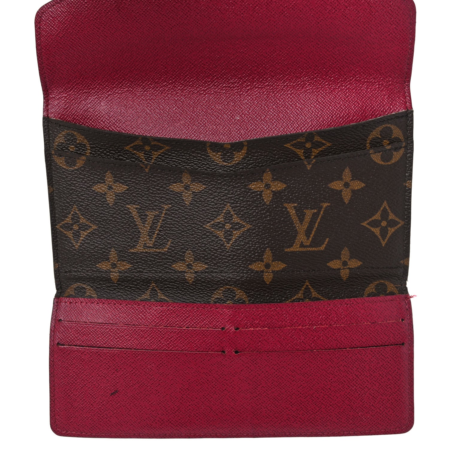 Louis Vuitton Monogram Josephine Wallet Fuchsia 6 of 19