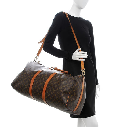 Louis Vuitton Monogram Keepall Bandouliere 55 2 of 12