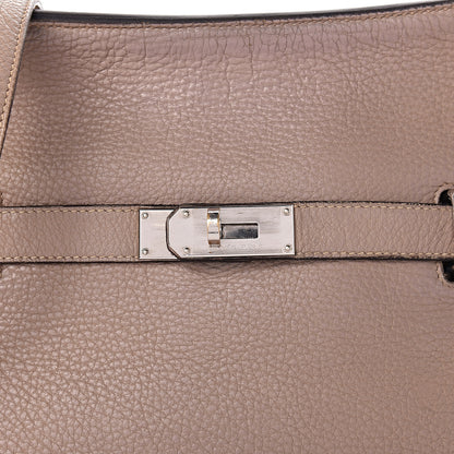 Hermes Taurillon Clemence Jypsiere 37 Etoupe 16 of 16