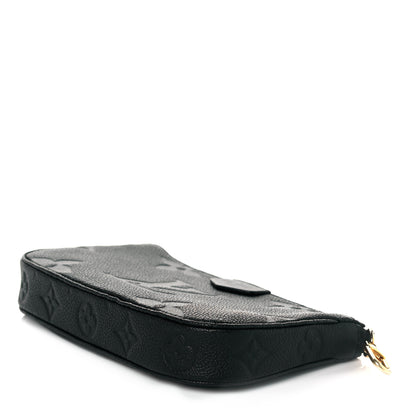 Louis Vuitton Empreinte Monogram Giant Multi Pochette Accessories Mini Pochette Black 7 of 7