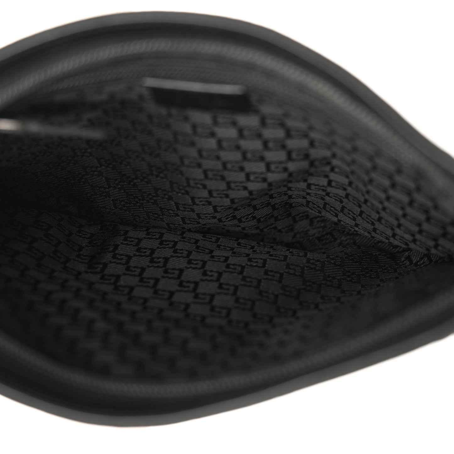 Canvas Flat Messenger Bag Black