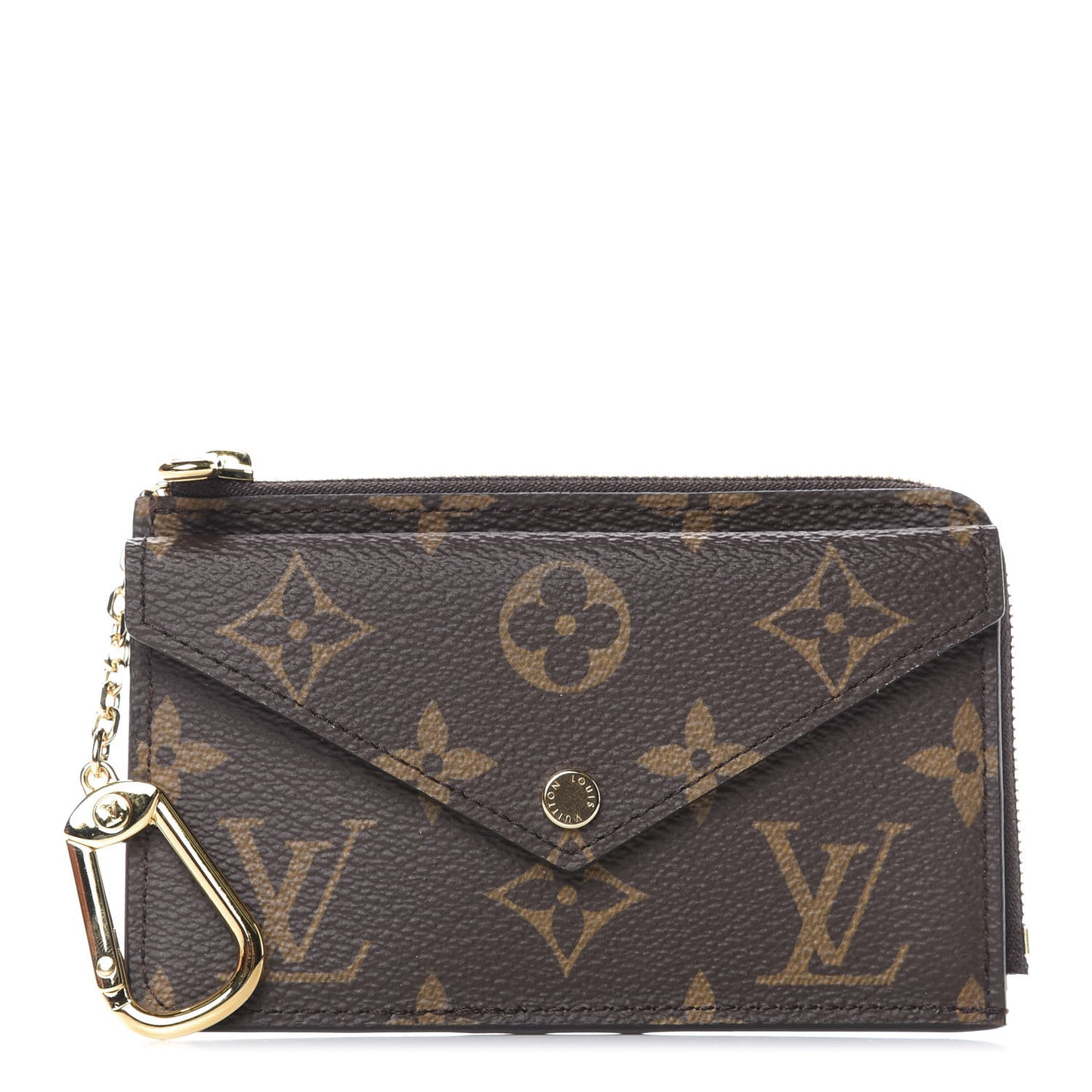 Monogram Recto Verso Card Holder Black