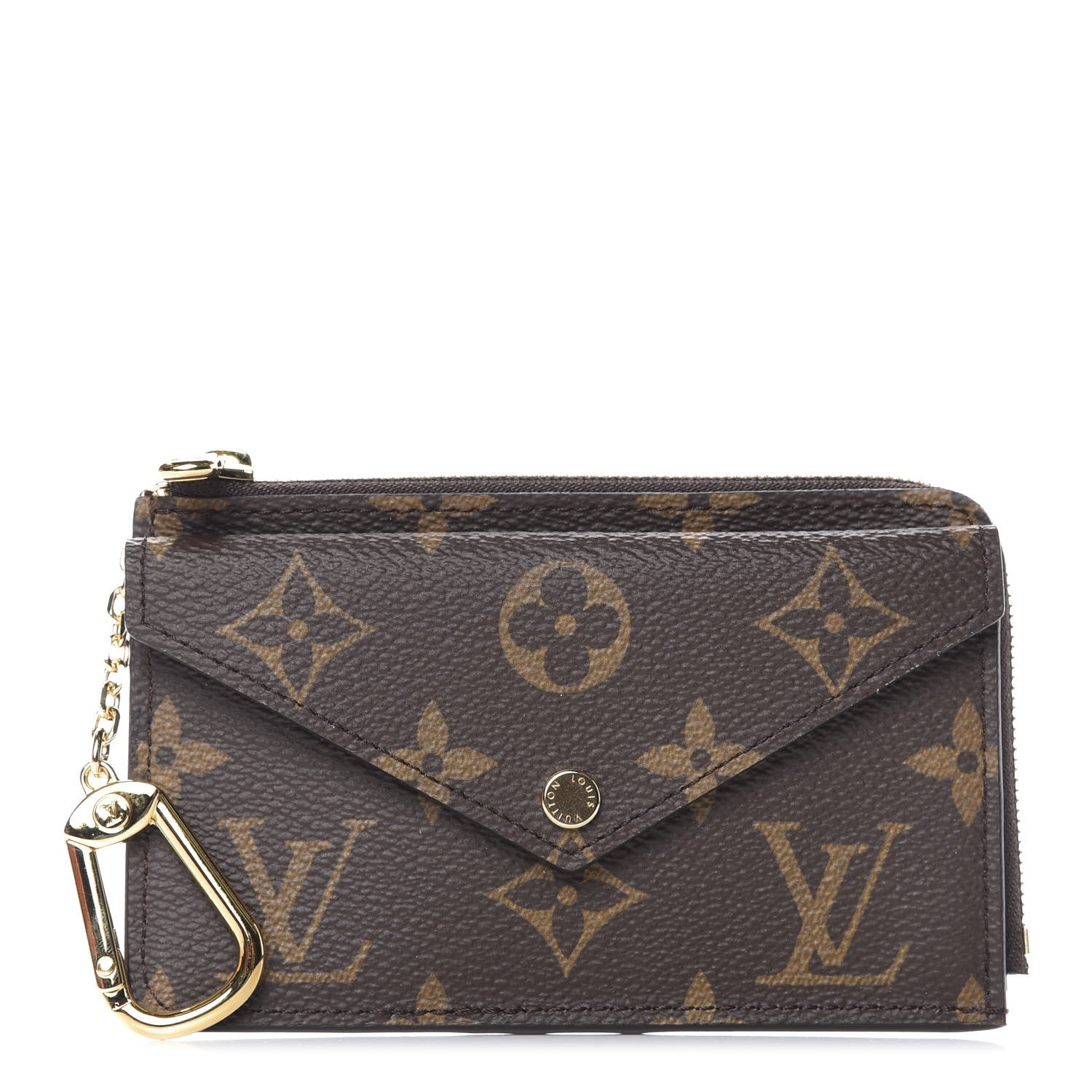 Louis Vuitton Monogram Recto Verso Card Holder Black 1 of 8