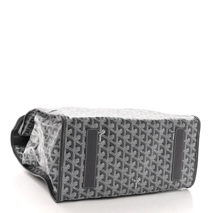 Goyard Goyardine Saint Leger Soft Briefcase Backpack Grey 4 of 10