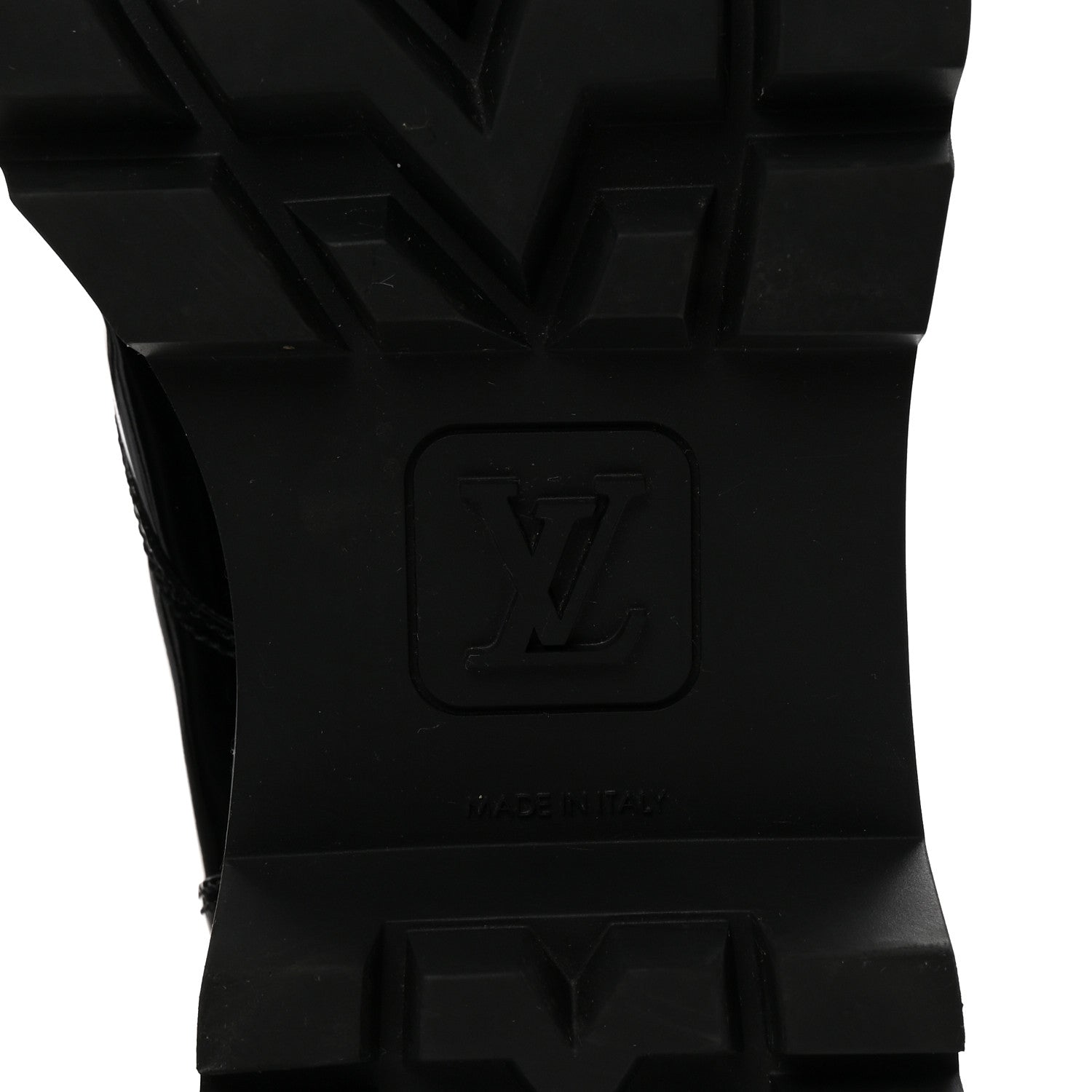 Louis Vuitton Patent Territory Ranger Boots 38 Black 7 of 10