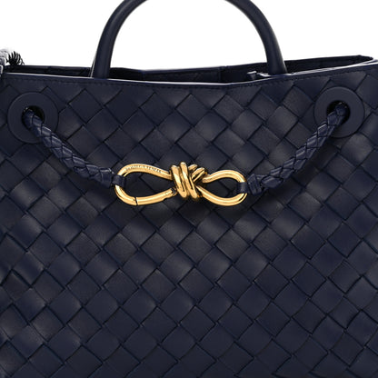 Bottega Veneta Nappa Intrecciato Small Andiamo Shoulder Bag Duke 7 of 10